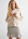 Mango Cárdigan punto - Beige