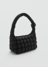Mango Bolso acolchado - Negro