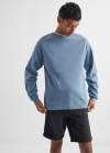 Mango Sudadera básica algodón - Azul