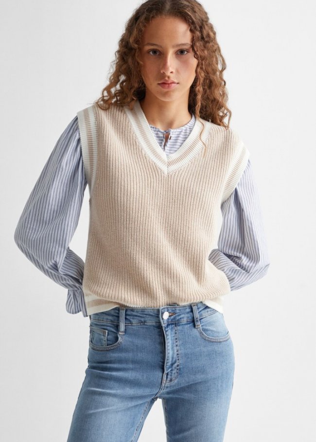 Mango Jeans terminación flare - Azul medio