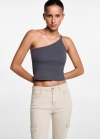 Mango Pantalon cargo flare - Beige