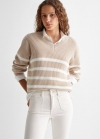 Mango Jeans flare bolsillos - Blanco roto