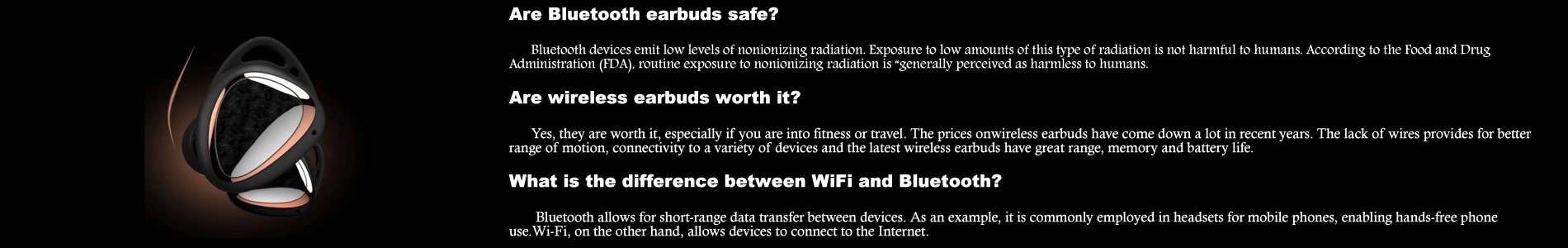 Are Bluetooth earbuds safe?