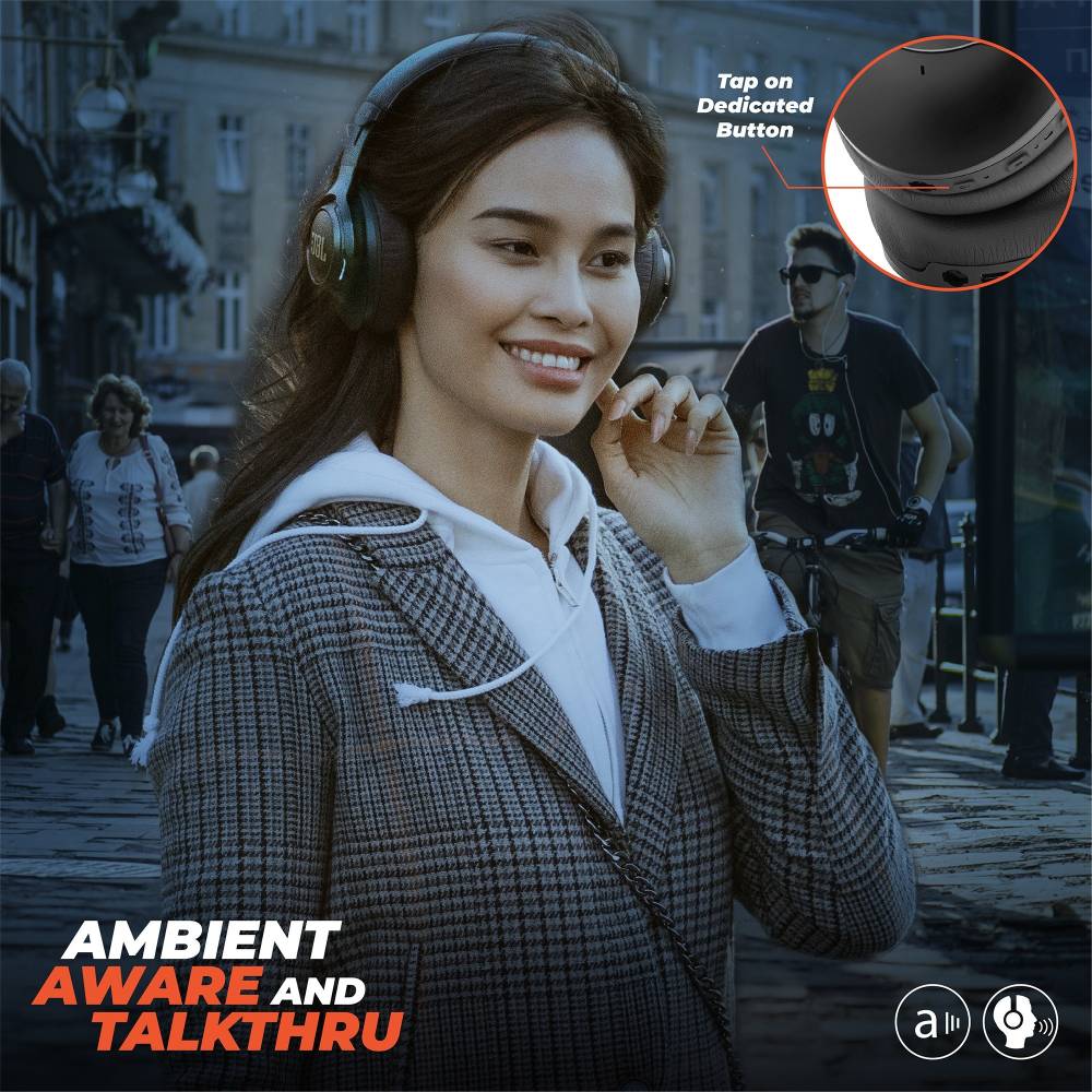 JBL CLUB ONE Bluetooth Headset (Black, On the Ear)