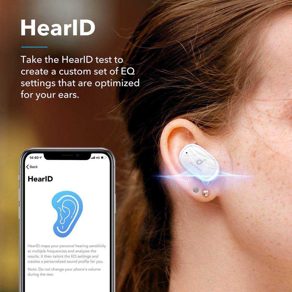 Soundcore by Anker Liberty 2 True Wireless Bluetooth Headset (White, True Wireless)