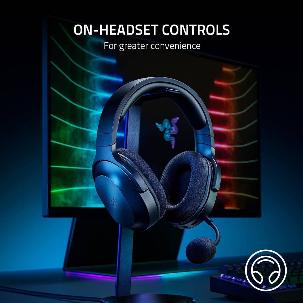 Razer Barracuda X - Wireless Multi-Platform Gaming and Mobile Headset Bluetooth Gaming Headset (Black, On the Ear)