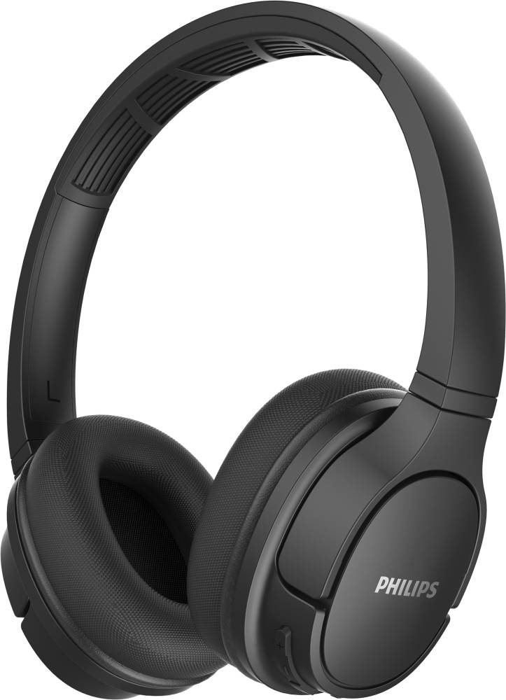 PHILIPS TASH402BK/00 Wireless With mic Bluetooth Headset (Black, On the Ear)