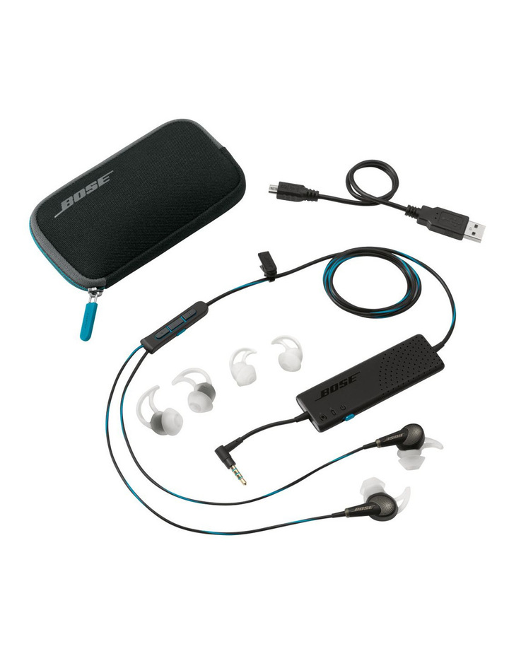 Bose QuietComfort 20 Acoustic Black Noise Cancelling Headphones for iPhone