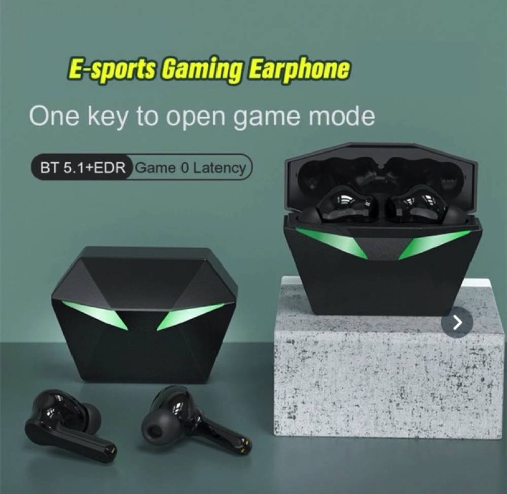 fiado HX-01 Gaming Tws low latency Noise cancellation Dual-Mode Bluetooth Headset (Black, True Wireless) fiado HX-01 Gaming Tws low latency Noise cancellation Dual-Mode Bluetooth Headset (Black, True Wireless)