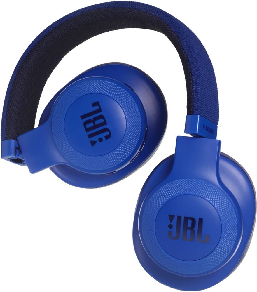 JBL E55BT Bluetooth Headset (Blue, On the Ear)