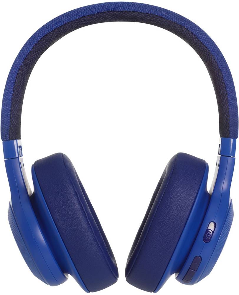 JBL E55BT Bluetooth Headset (Blue, On the Ear)