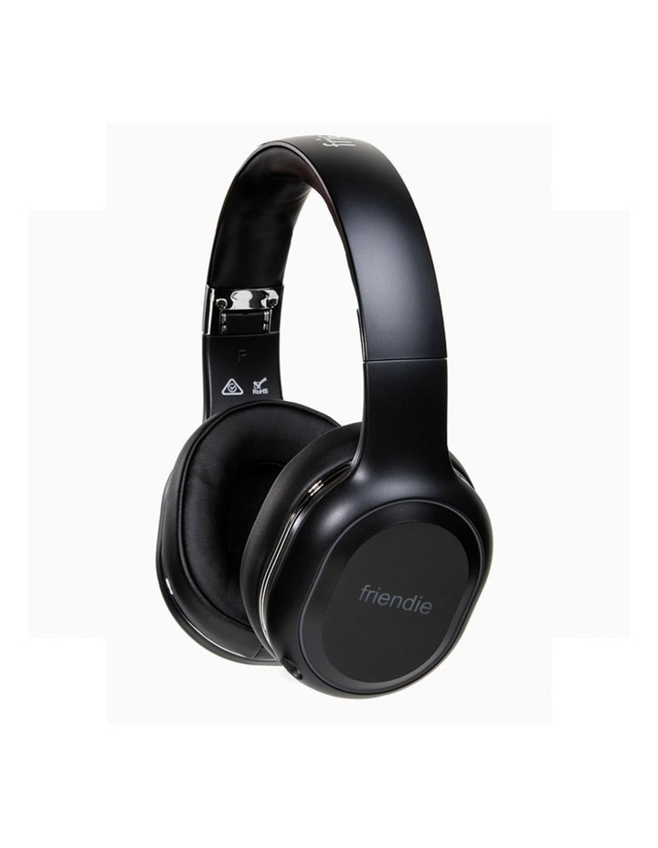 Air Duo Matte Black Over Ear Wireless Headphones