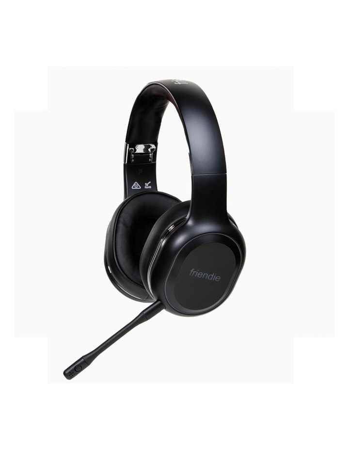 Air Duo Matte Black Over Ear Wireless Headphones