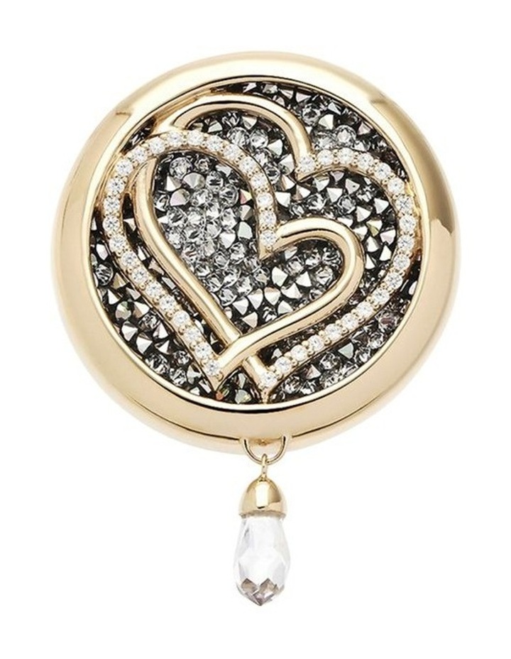 Sound Necklace - Silver & Qliq Heart-to-Heart - Gold