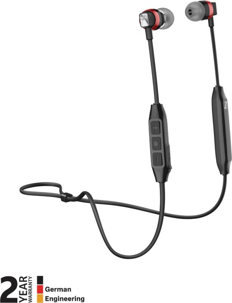 Sennheiser CX 120BT Bluetooth Headset (Black, Maroon, In the Ear)