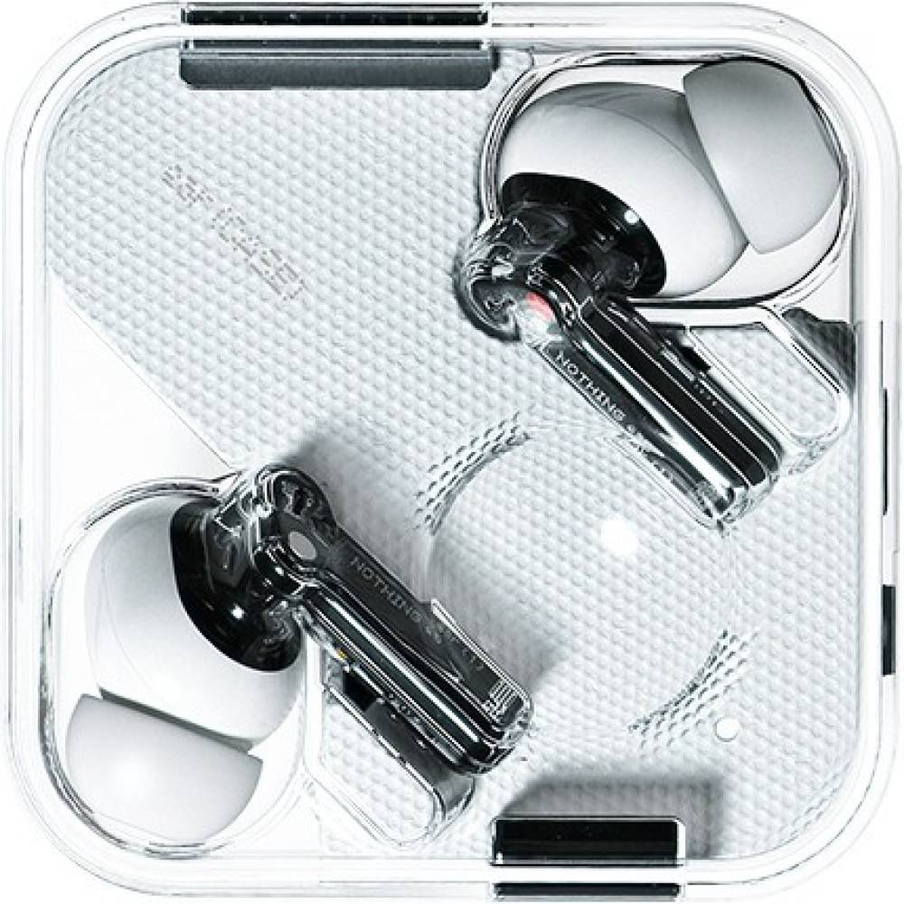 Nothing ear (1) Bluetooth Headset (White, True Wireless)