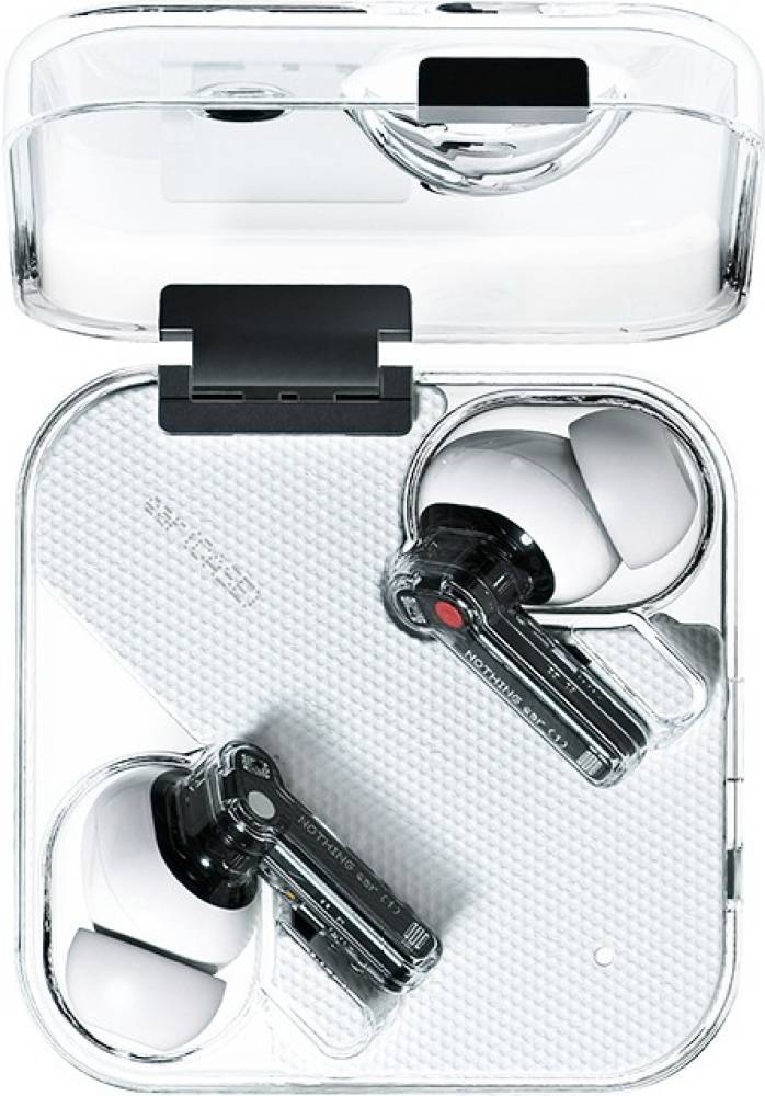 Nothing ear (1) Bluetooth Headset (White, True Wireless)