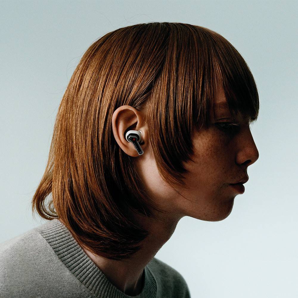 Nothing ear (1) Bluetooth Headset (White, True Wireless)