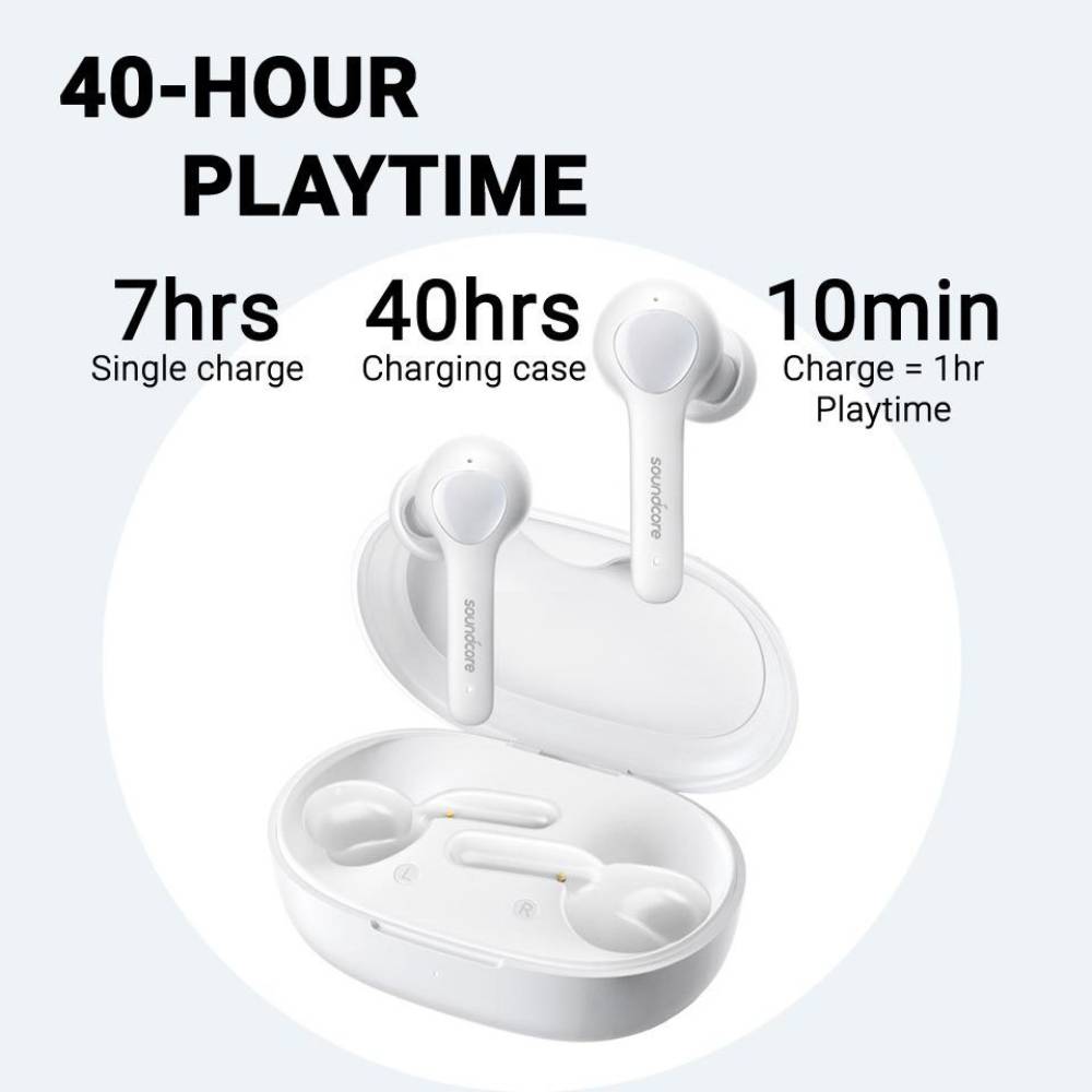 Soundcore by Anker Life Note True Wireless Bluetooth Headset (White, True Wireless)