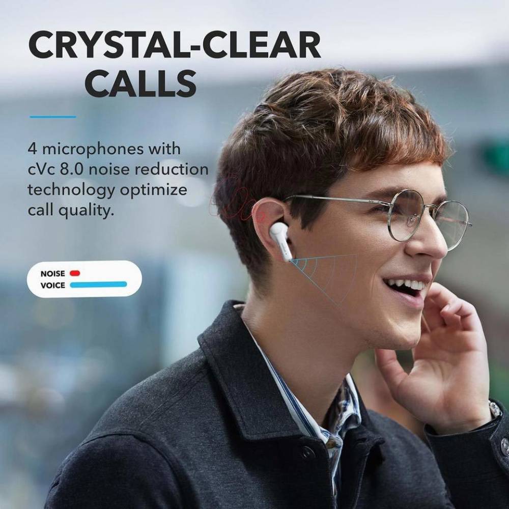 Soundcore by Anker Life Note True Wireless Bluetooth Headset (White, True Wireless)