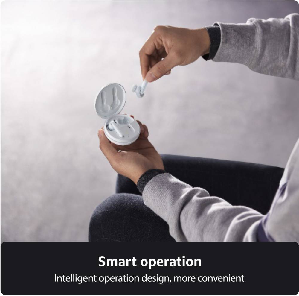 OPPO Enco W31 with AI-Powered Noise Reduction for calls Bluetooth Headset (White, True Wireless) OPPO Enco W31 with AI-Powered Noise Reduction for calls Bluetooth Headset (White, True Wireless)