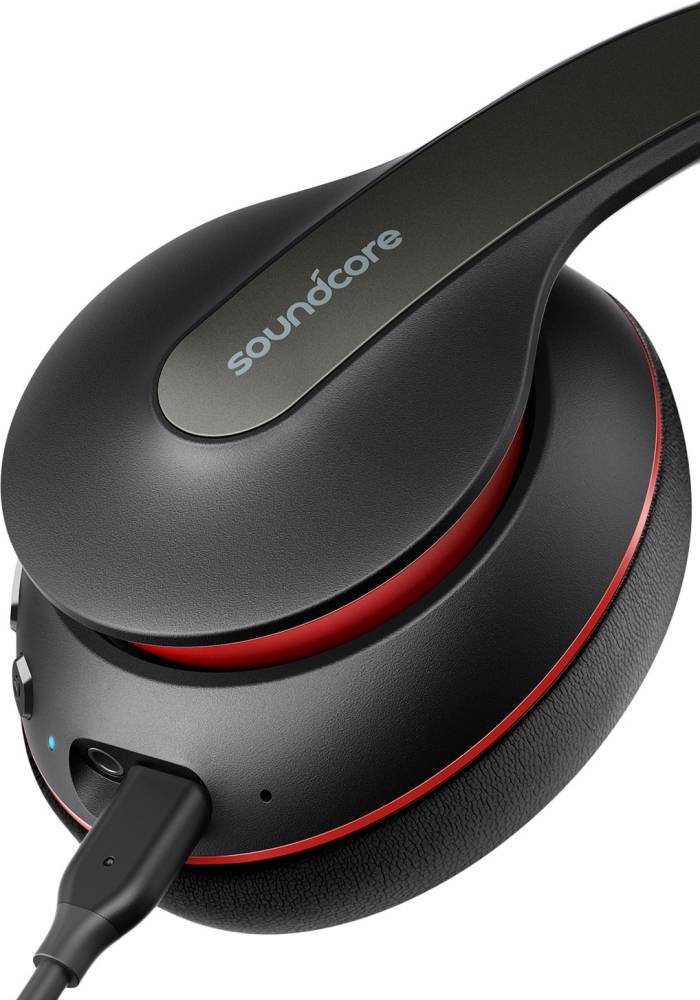 Soundcore by Anker Life Q10 with Fast Charging Bluetooth Headset (Black, On the Ear)