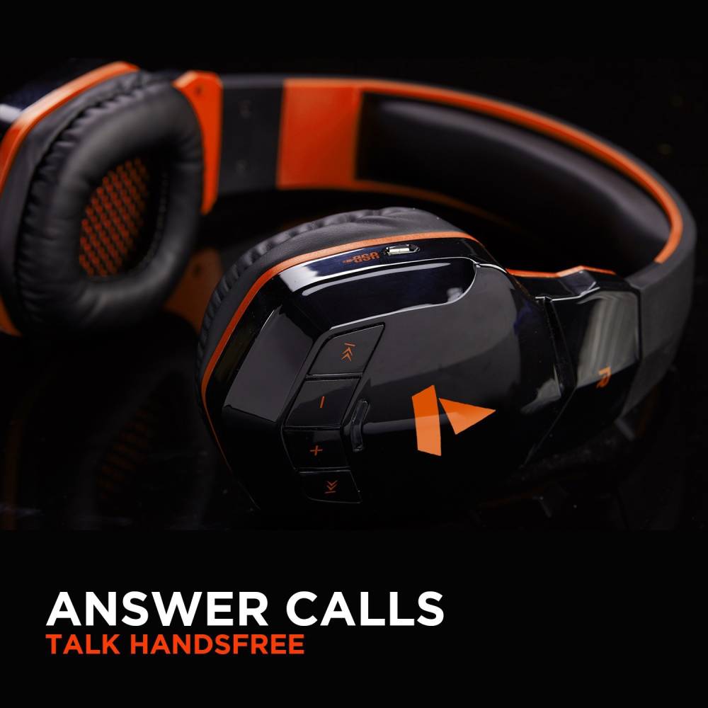 boAt Rockerz 510 Super Extra Bass Bluetooth Headset (Molten Orange, On the Ear)