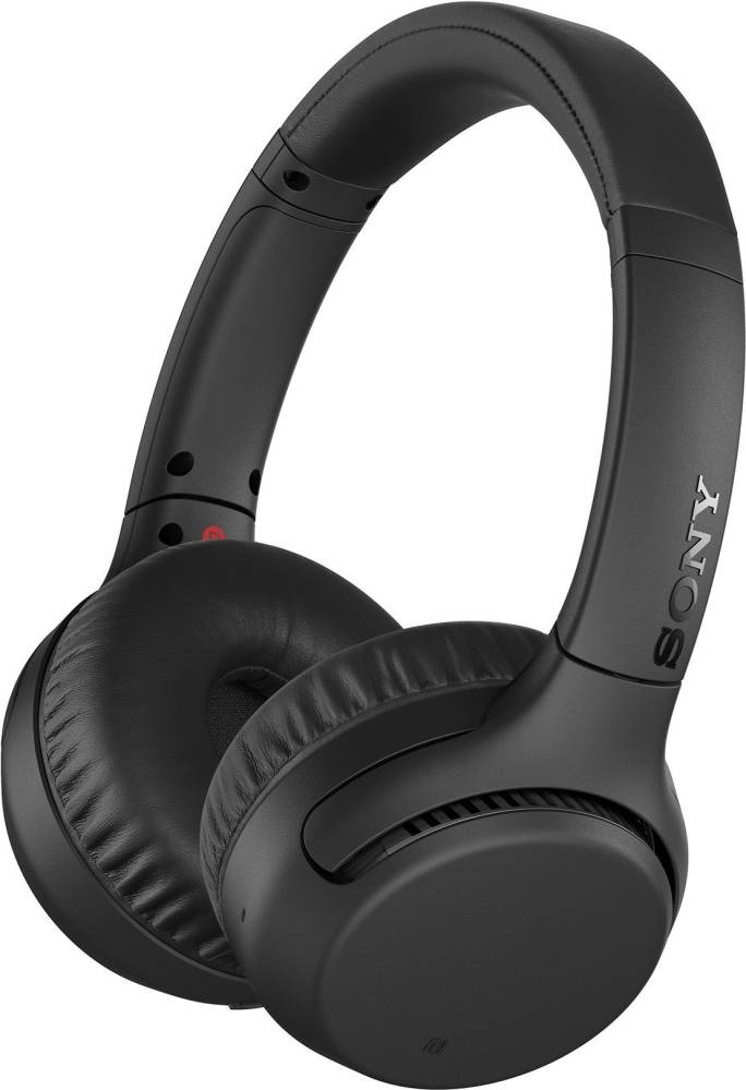 SONY WH-XB700 Bluetooth Headset (Black, On the Ear)