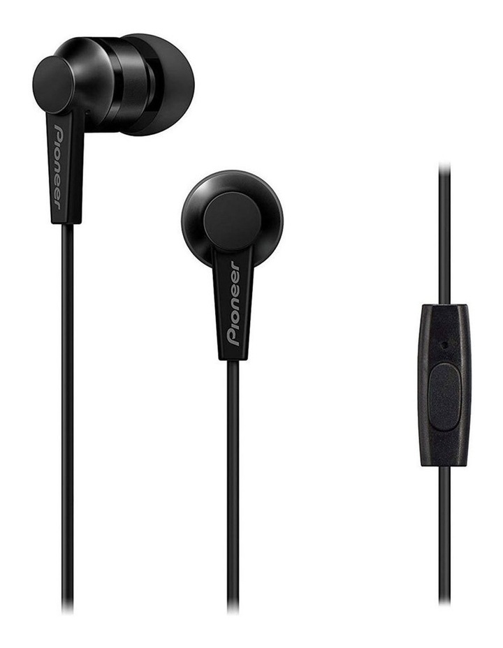 Black In-Ear Headphones with Microphone