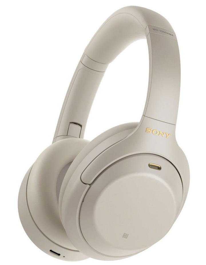 Silver Noise Cancelling Headphones WH1000XM4S