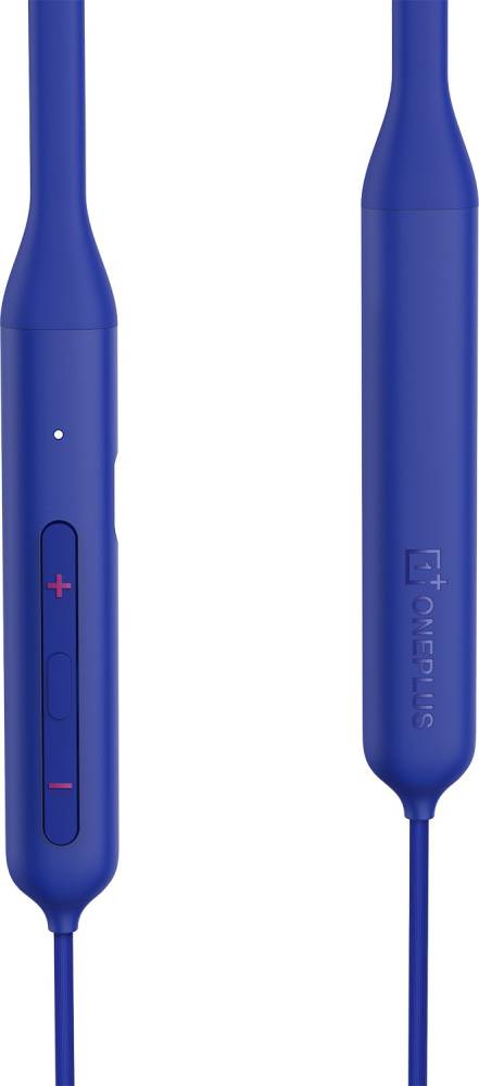 OnePlus Bullets Wireless Z Bass Edition Bluetooth Headset (Bass Blue, In the Ear)