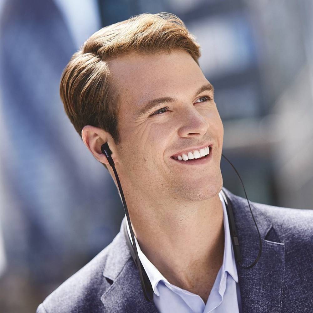 Jabra Elite 25E Wireless Bluetooth Headset (Black, In the Ear)