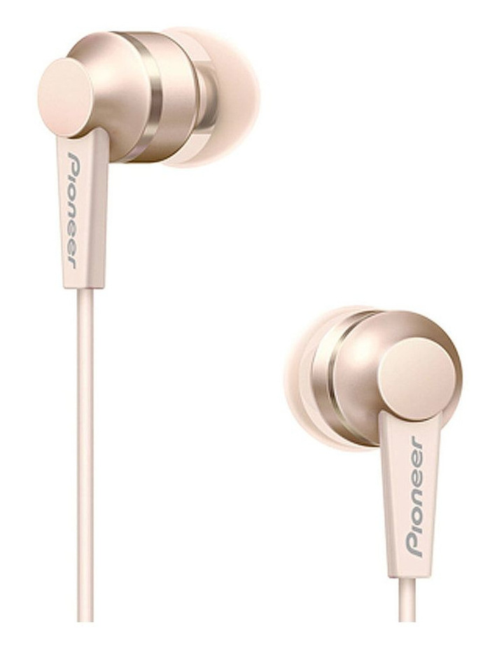 Gold/Champagne Bluetooth In Ear Flexible Neckband Headphones with Microphone