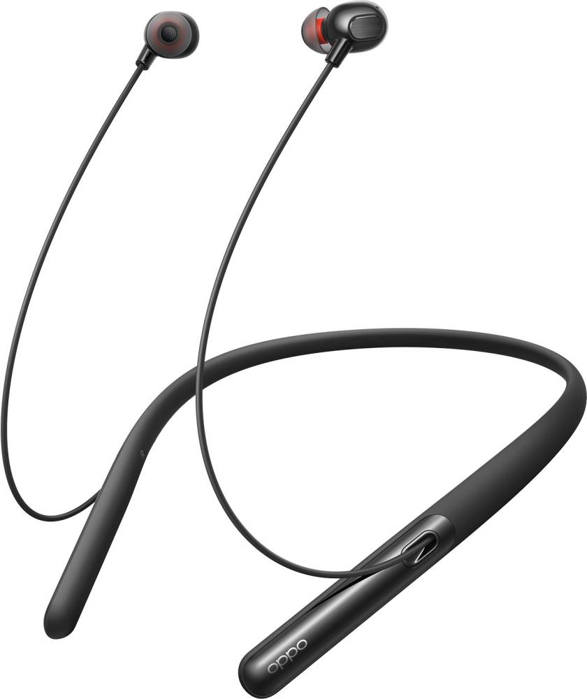 OPPO Enco Q1 Active noise cancellation enabled Bluetooth Headset (Midnight Black, In the Ear)