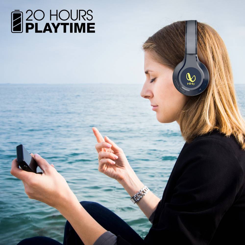 INFINITY by Harman TRANZ 700 Bluetooth Headset (Blue, On the Ear)