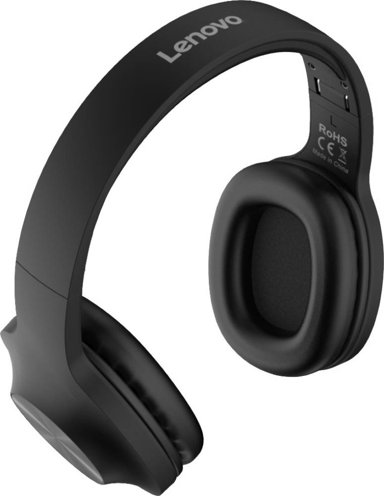 Lenovo HD116 Bluetooth Headset (Black, On the Ear)