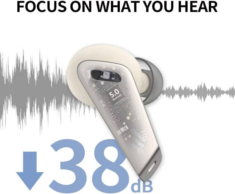 Edifier TWSNB2 Pro ANC Bluetooth Headset (White, True Wireless) Edifier TWSNB2 Pro ANC Bluetooth Headset (White, True Wireless)