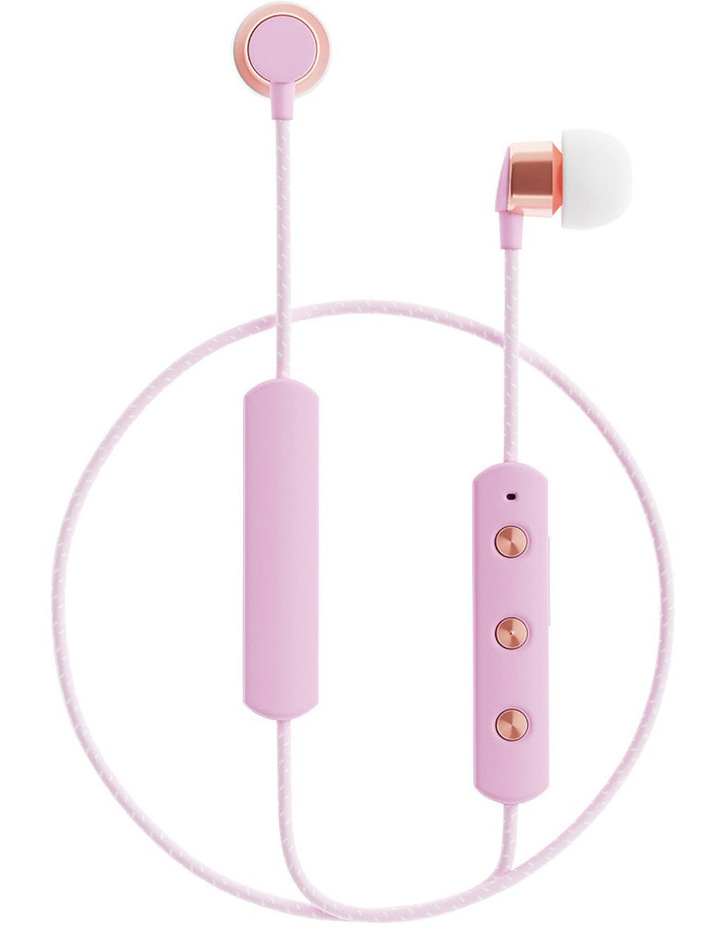 TIO Water Resistant Comfort Gym Bluetooth Headphones Pink
