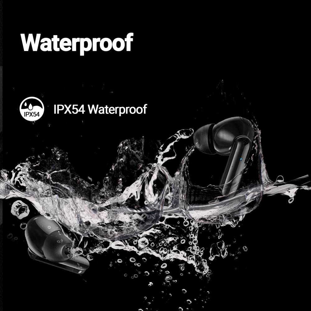 Lenovo XT90_BLACK Bluetooth Headset (Black, True Wireless)