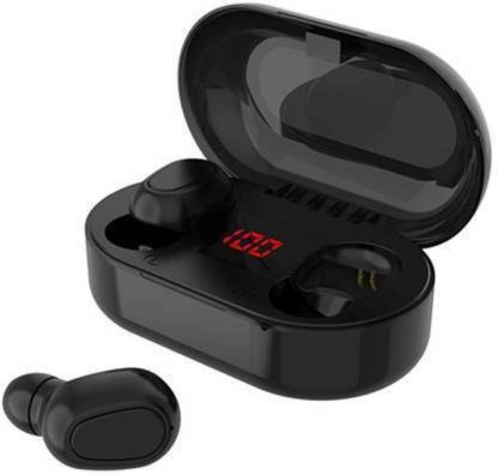 REEPUD Wireless Earphones Bluetooth Mini Stereo Wired Gaming Headset (Black, True Wireless)