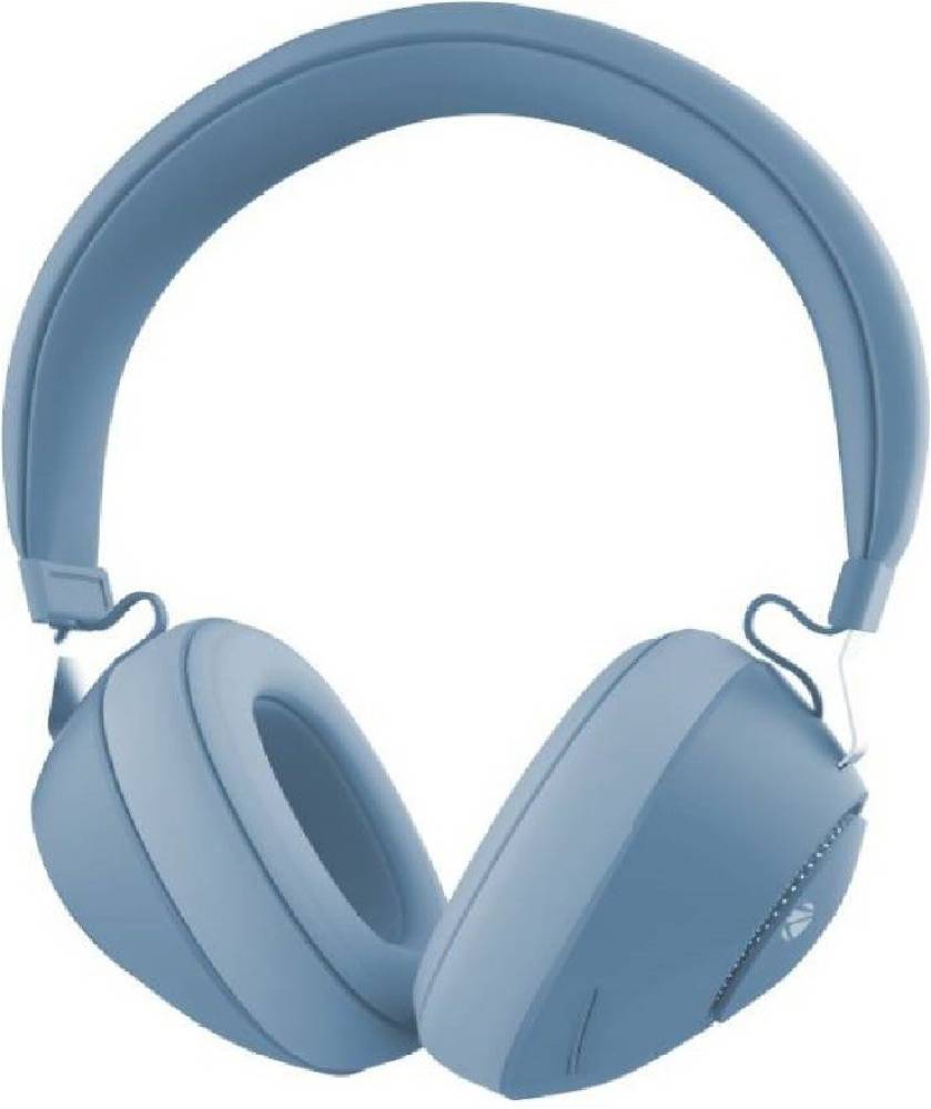ZEBRONICS ZEB_DUKE Bluetooth Headphone Bluetooth Headset (Blue, On the Ear)
