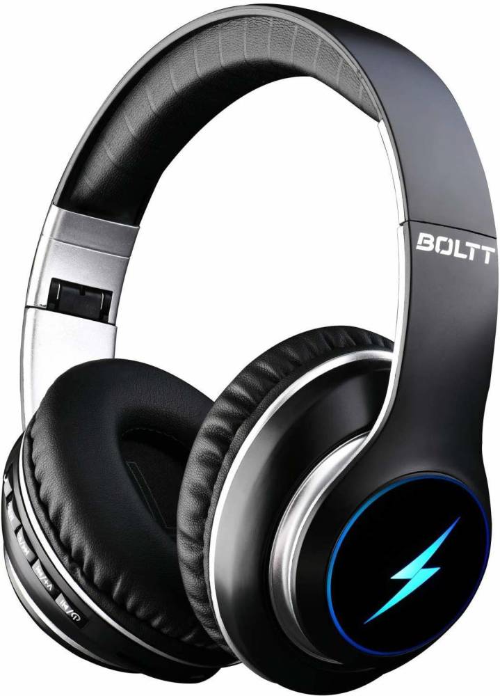 Fire-Boltt BH1200 Bluetooth Headset (Black, On the Ear)