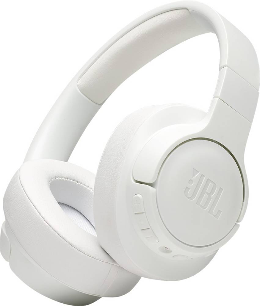 JBL Tune 750BTNC Active Noise Cancelling Bluetooth Headset (White, On the Ear)