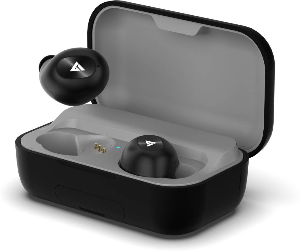Boult Audio Air Bass Power Buds Bluetooth Headset (Black, True Wireless)