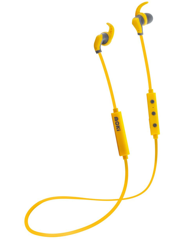 Hybrid Bluetooth Earphones - Yellow
