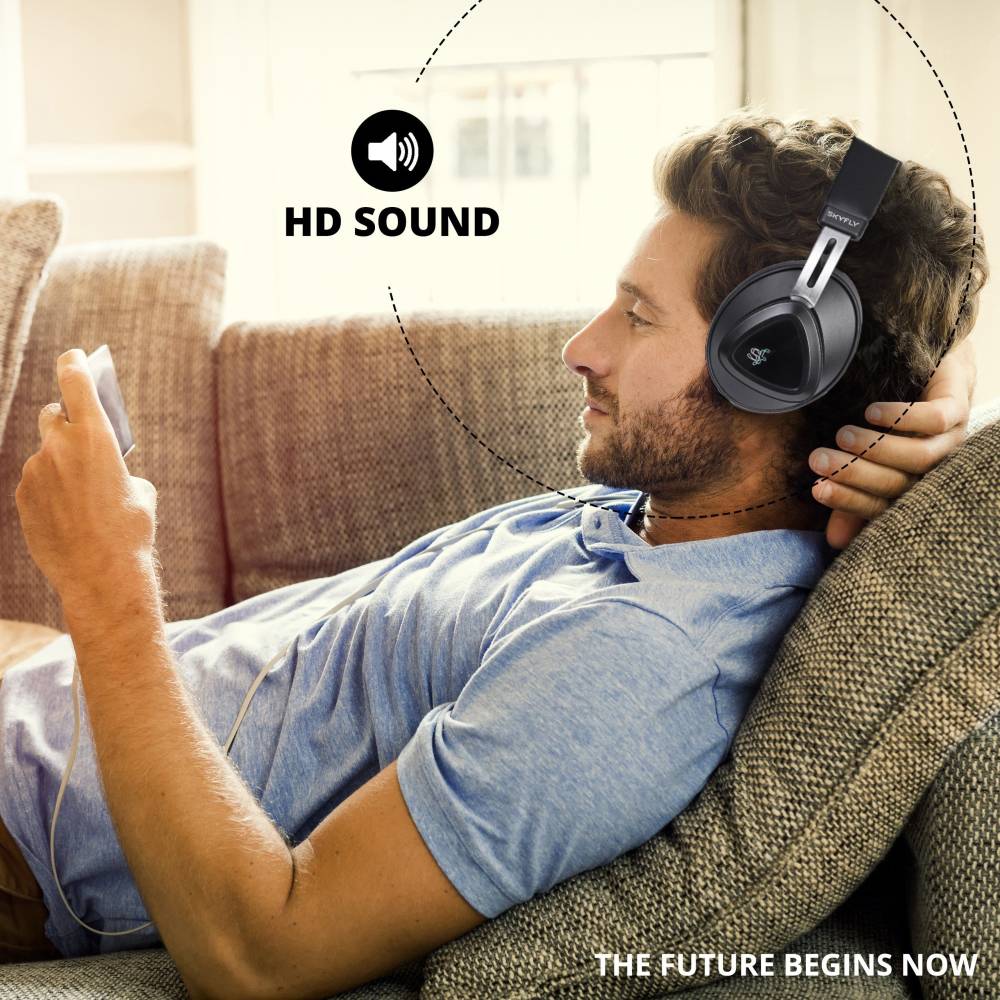 Skyfly Bliss Bluetooth Headset (Black, On the Ear)