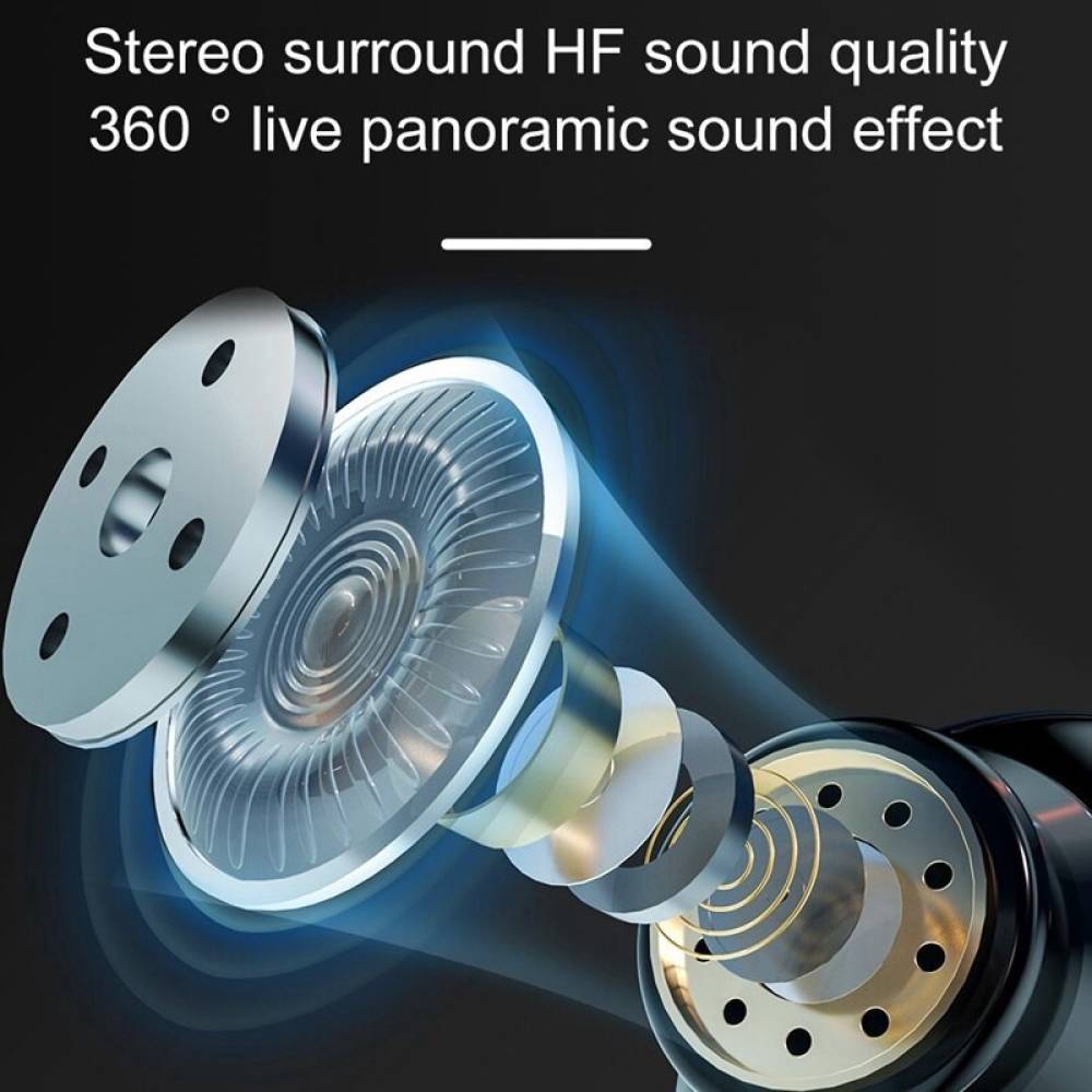 fiado Alien Design Gaming TWS EarPods Low-Latency wireless Bluetooth Gaming Headset (Black, True Wireless)