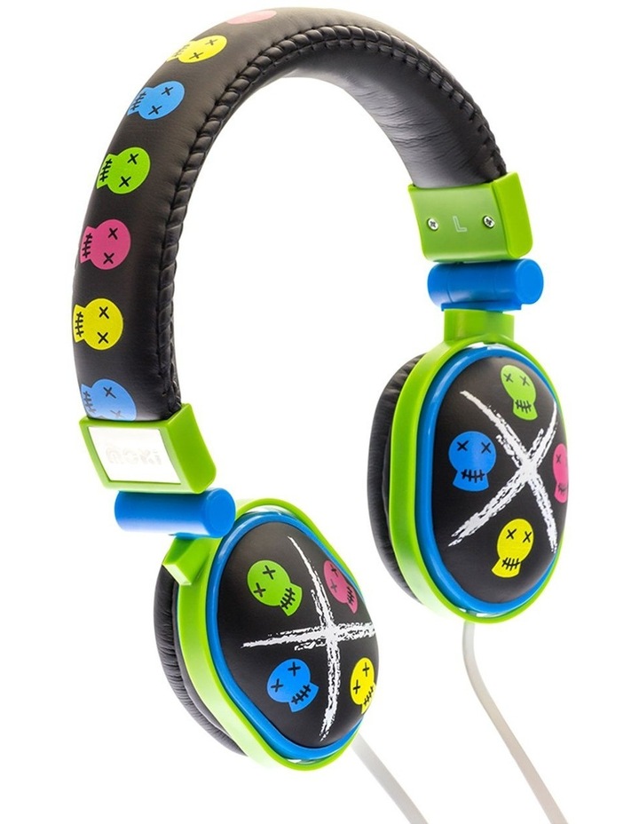 Popper Skull Black Kids On-Ear Headphones