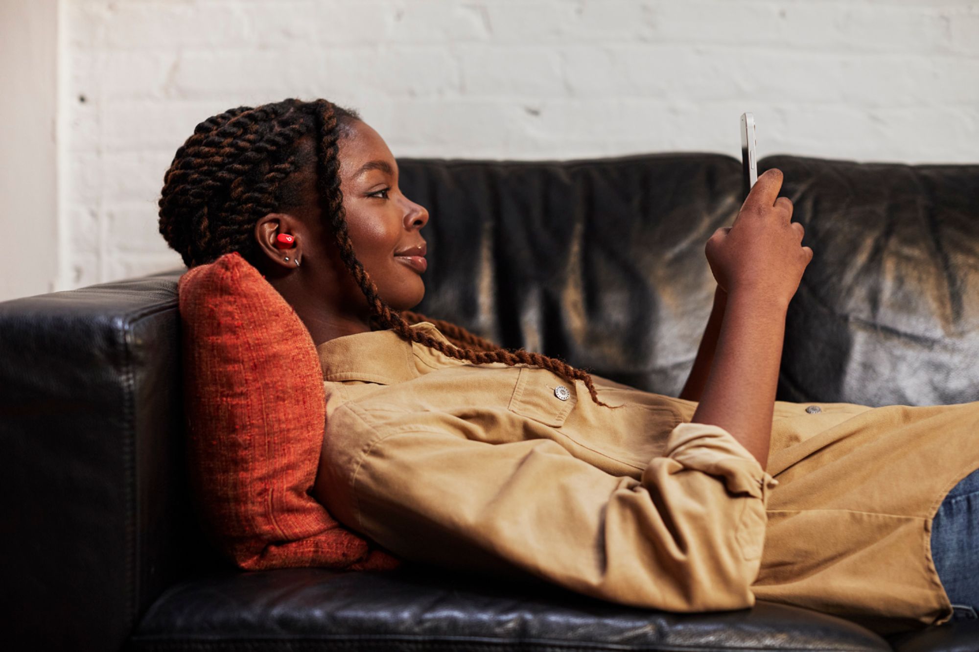 Beats by Dr. Dre - Beats Studio Buds Totally Wireless Noise Cancelling Earphones - Beats Red