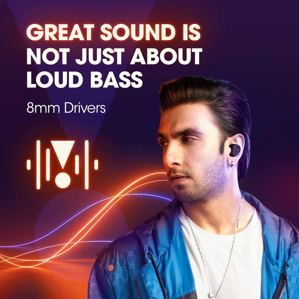 JBL Wave 100TWS Bluetooth Headset (Black, True Wireless)